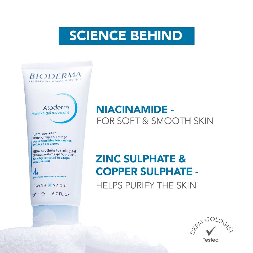 Value Combo - Atoderm Crème 200ml & Atoderm Intensive Gel Moussant 200ml