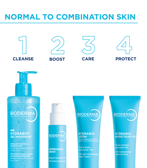 Hydrabio Gel Moussant Hydrating Face Wash – 3-in-1 Micellar Cleanser