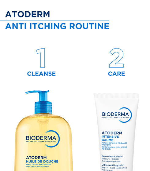 Atoderm Intensive Baume -Anti-Itching Balm with Ceramides & Canola Oil - Eczema Prone Skin