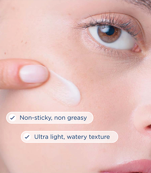 Hydrabio Legere 72H Light Moisturising Water Cream – Hyaluronic Acid + Niacinamide Day Cream