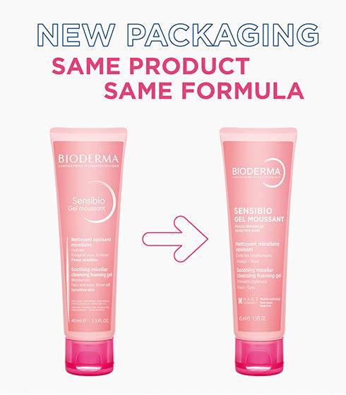 Sensibio Gel Moussant SLS Free Cleanser With Vitamin E-24h Hydration-Micellar Gel