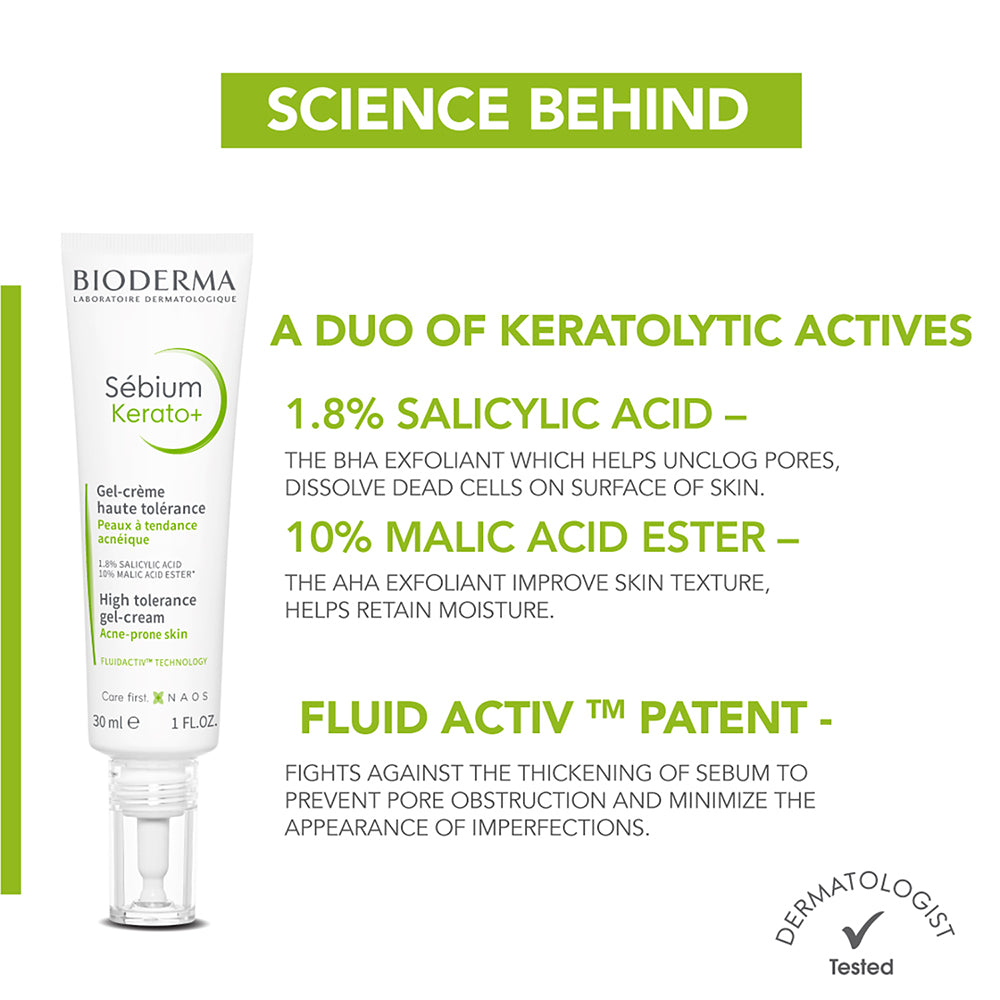 Value Combo-Sebium Actif & Sebium Kerato + – Bioderma India