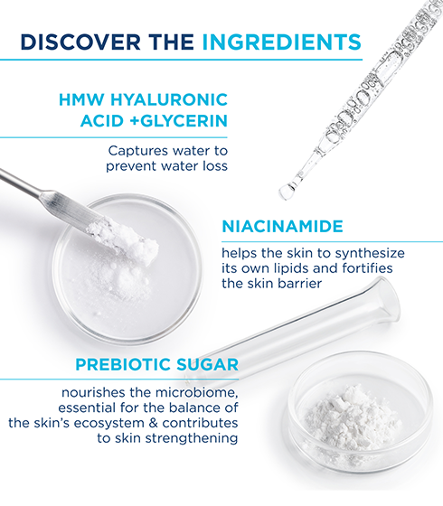 Hydrabio Legere 72H Light Moisturising Water Cream – Hyaluronic Acid + Niacinamide Day Cream
