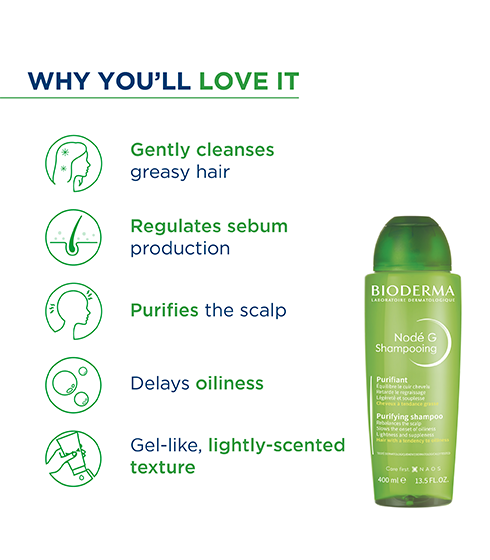 Node G - Purifying Shampoo For Oily Hair & Scalp