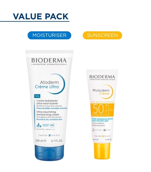 Value Combo - Atoderm Crème 200ml & Photoderm Creme SPF 50+ 40ml