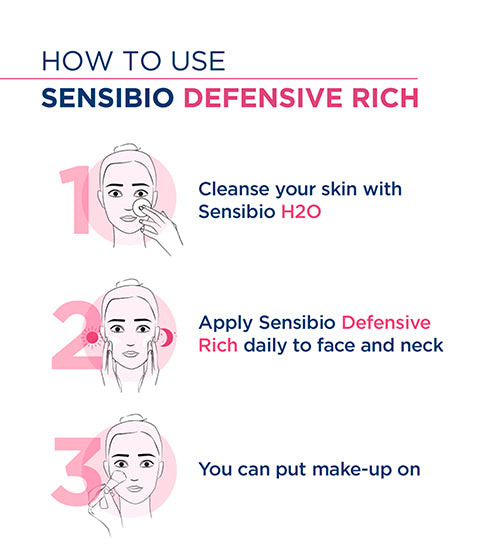 Sensibio Defensive Rich Soothing 12hr Moisturizer With Vitamin E - Sensitive Skin