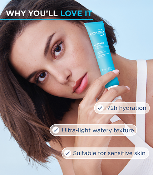 Hydrabio Legere 72H Light Moisturising Water Cream – Hyaluronic Acid + Niacinamide Day Cream
