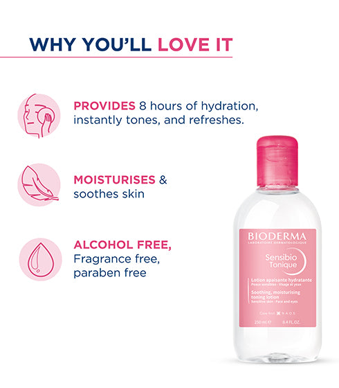 Sensibio Tonique Soothing Moisturising Lotion Face & Eyes