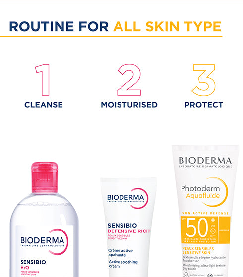 Photoderm Aquafluide Neutre Sunscreen - SPF 50+ Non-tinted Sunscreen For Sensitive Skin