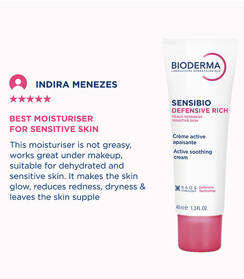 Sensibio Defensive Rich Soothing 12hr Moisturizer With Vitamin E - Sensitive Skin