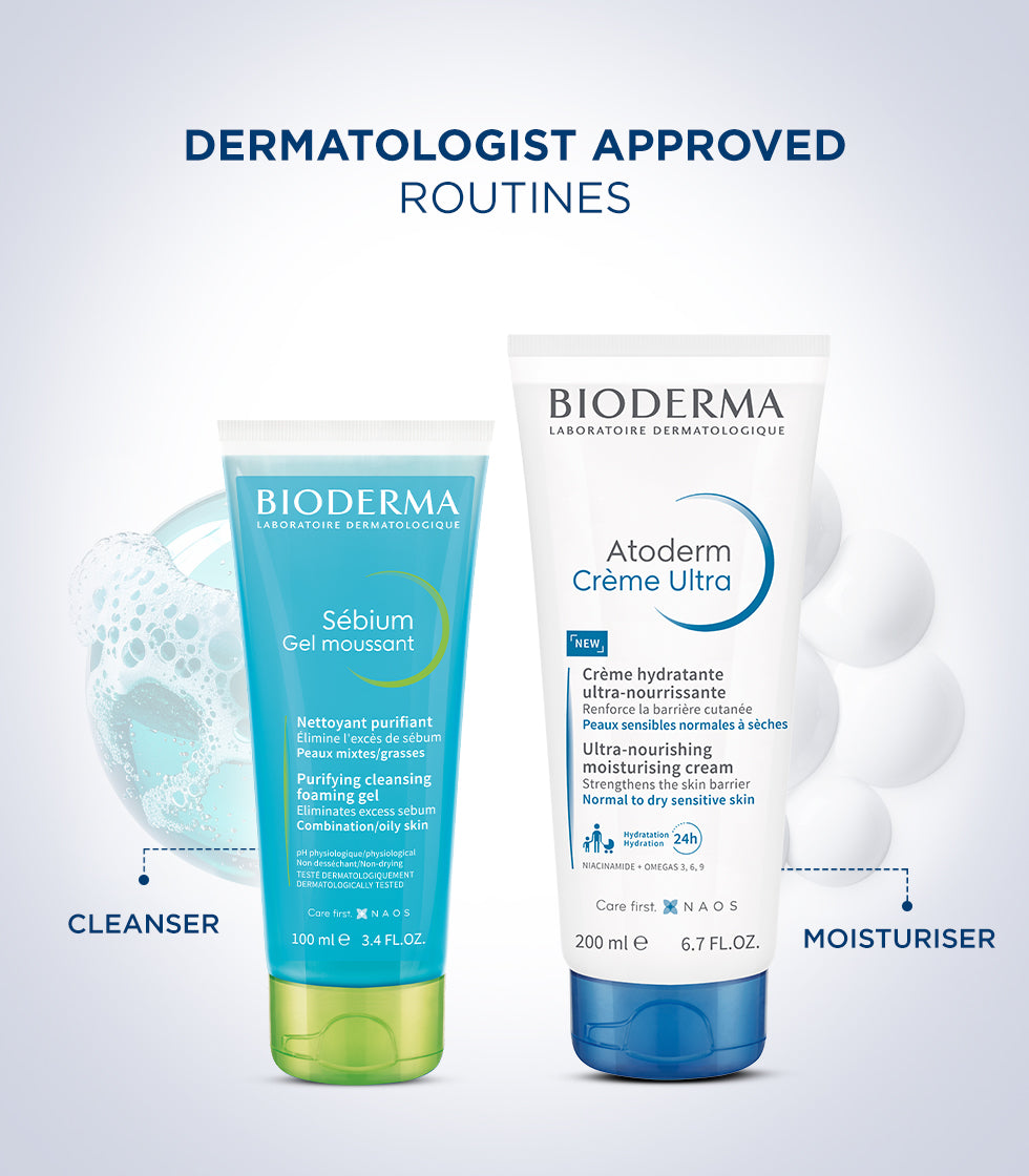 Value Combo - Atoderm Crème 200ml & Sebium Gel 45ml