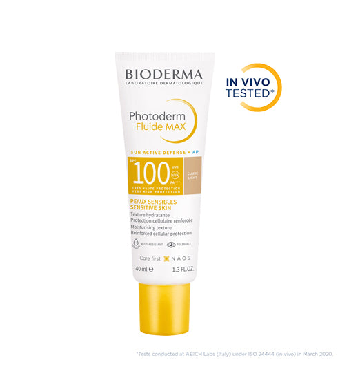 Photoderm Fluide Max 100+ Claire - Tinted Sunscreen With Active Sun Defence