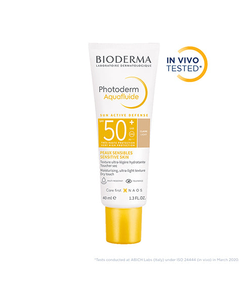 Photoderm Aquafluide Claire Sunscreen - Tinted Sunscreen With Active Sun Defence