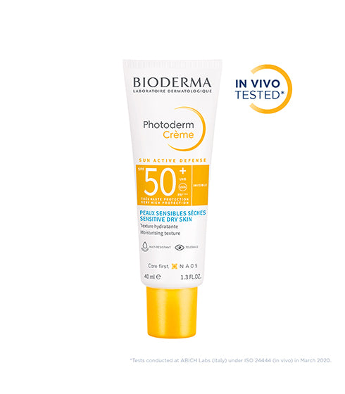 Photoderm Creme SPF 50+ Sunscreen For Normal to Dry Senstive Skin - No White Cast