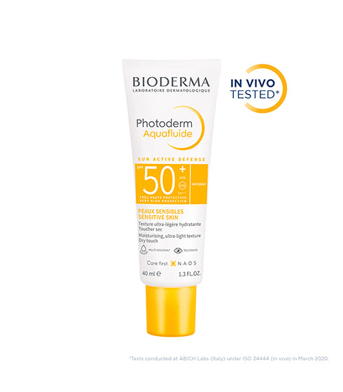 Photoderm Aquafluide Neutre Sunscreen - SPF 50+ Non-tinted Sunscreen For Sensitive Skin