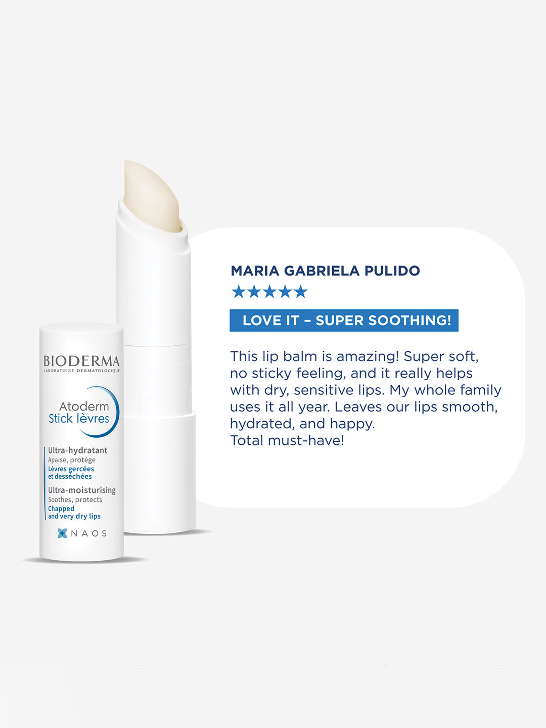 Bioderma Atoderm Lèvres Moisturising Stick